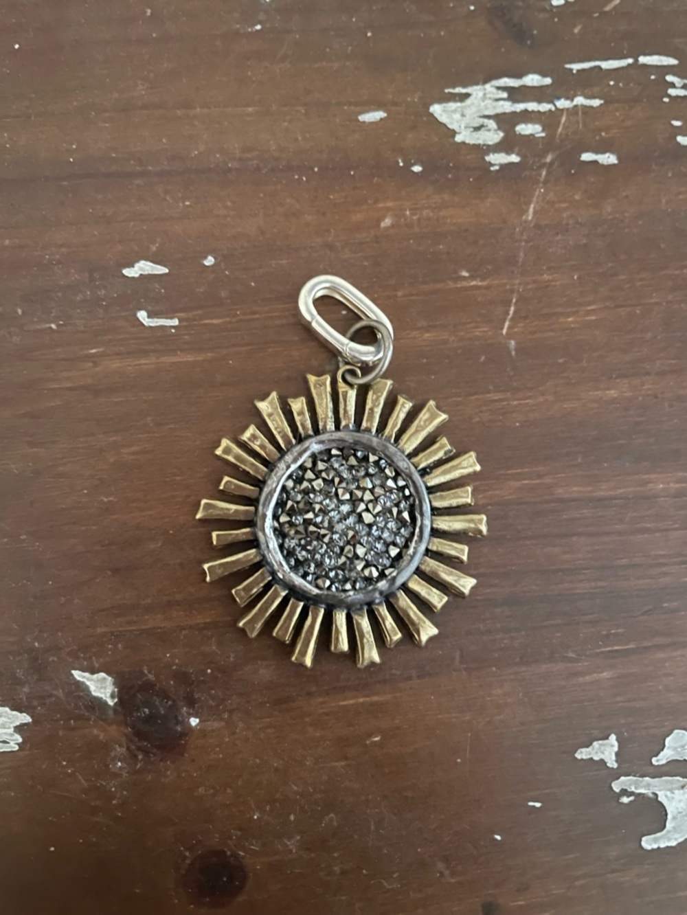 Waxing Poetic “Be the light” large charm- No longer in production